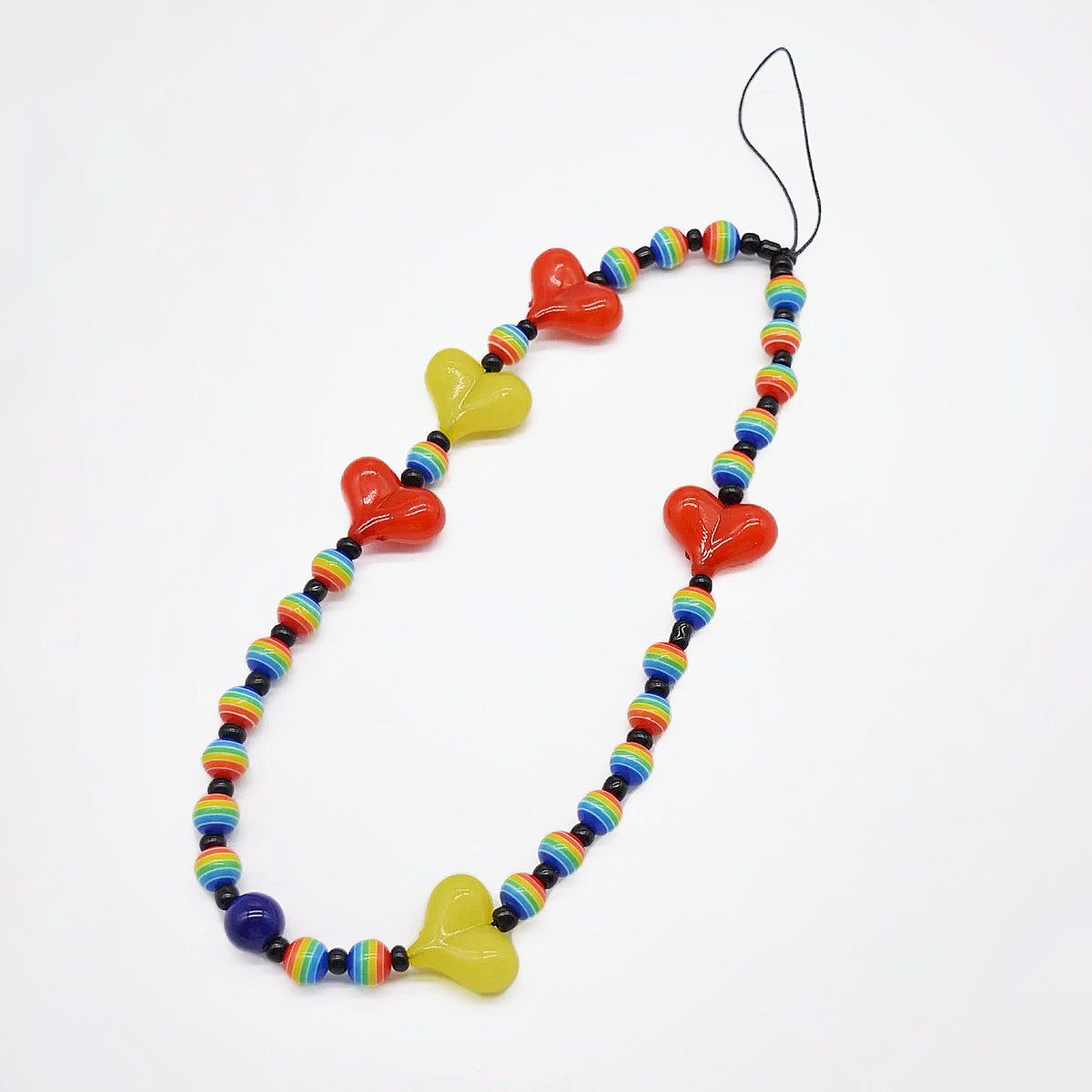 Heart Beat Phone Charm