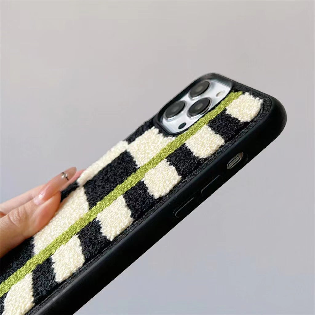 Sherpa Piano Checkered Phone Case