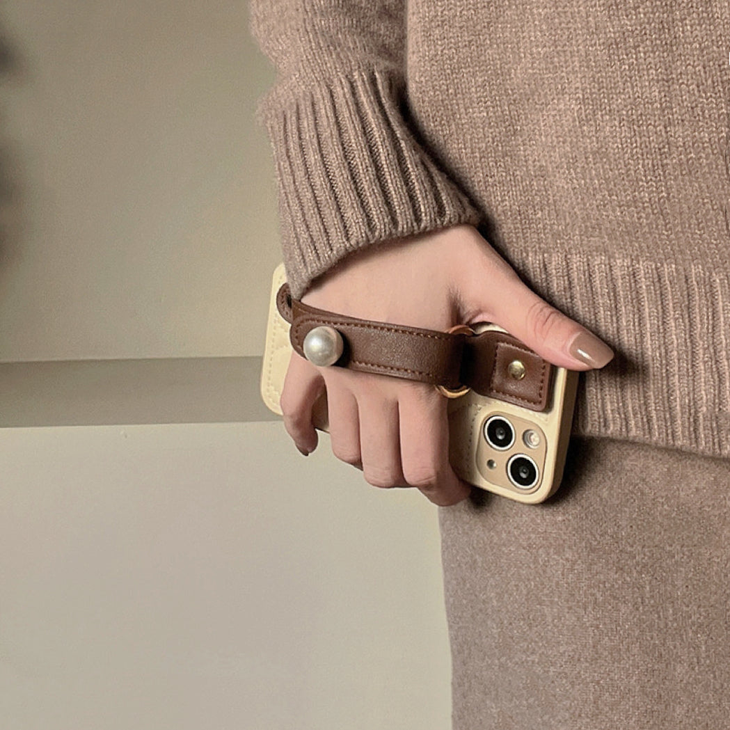 Pearl Wristband Phone Case