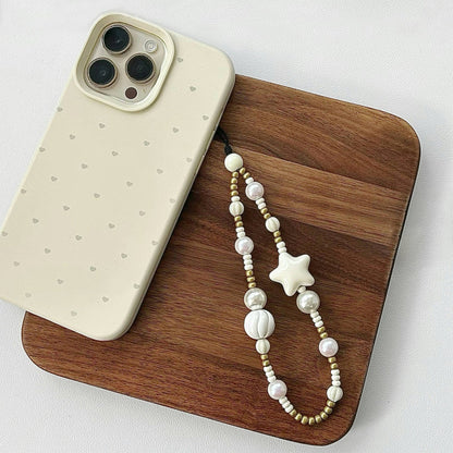 Starry Pearl Delight Phone Charm