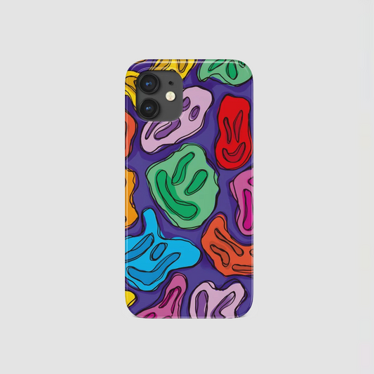 Colorful Funny Face Phone Case