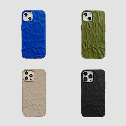 Color Pleated Phone Case