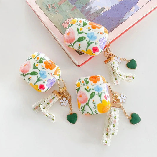 Flowers AirPods Case Cover