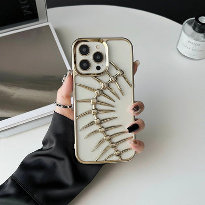 Hollow Fishbone Phone Case