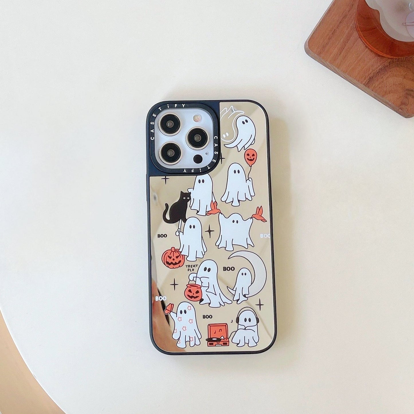 Halloween Mirror Boo Phone Case