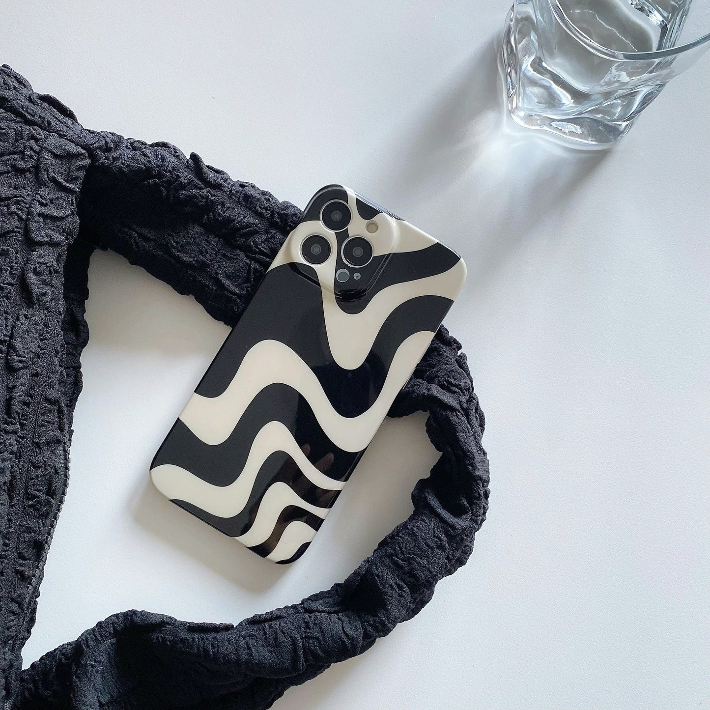 Black Wave Phone case