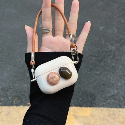 Maillard Color Stone AirPods Case Cover
