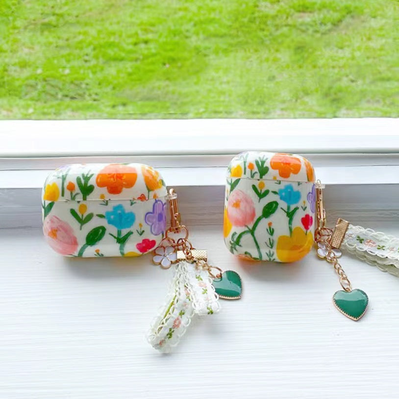 Flowers AirPods Case Cover