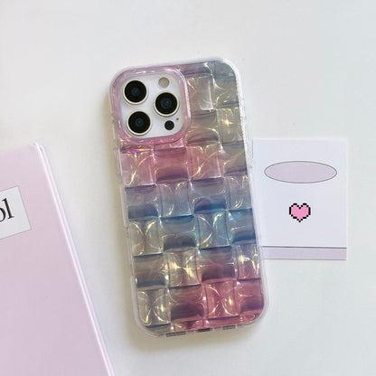 Pastel Gradient Quilted Phone Case