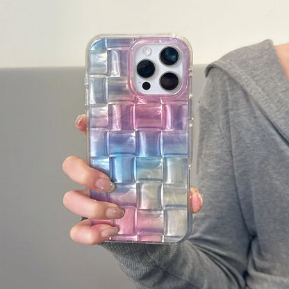 Pastel Gradient Quilted Phone Case