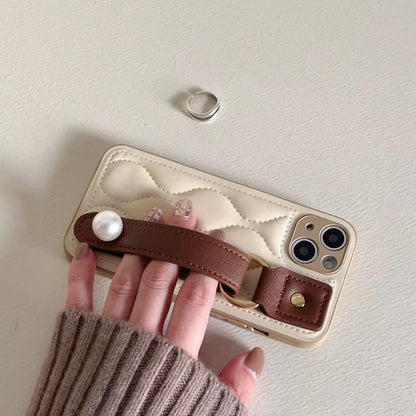 Pearl Wristband Phone Case